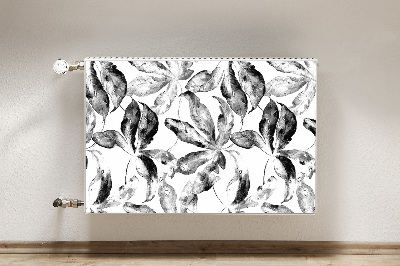 Magnetiskt radiatorskydd Målade blad