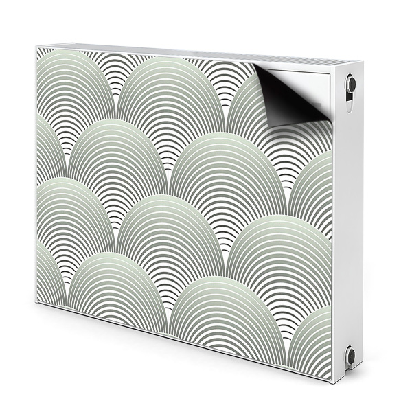 Magnetiskt radiatorskydd Halvcirklar mönster