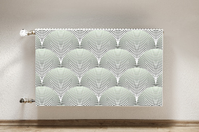 Magnetiskt radiatorskydd Halvcirklar mönster