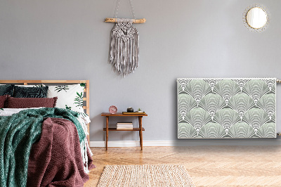 Magnetiskt radiatorskydd Halvcirklar mönster