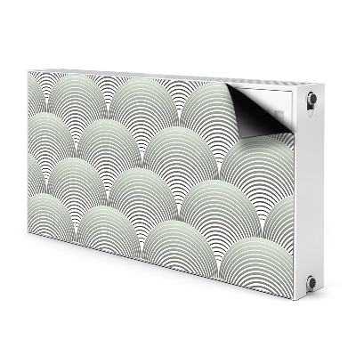 Magnetiskt radiatorskydd Halvcirklar mönster