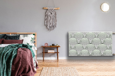 Magnetiskt radiatorskydd Halvcirklar mönster