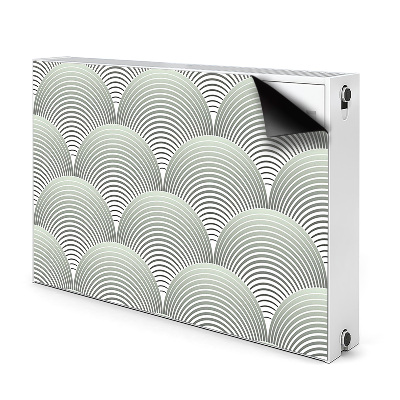 Magnetiskt radiatorskydd Halvcirklar mönster
