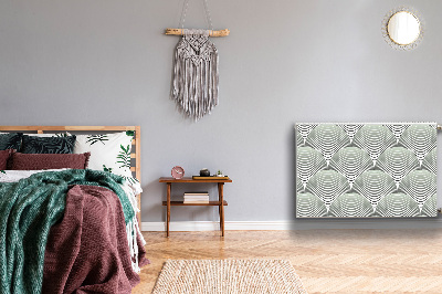 Magnetiskt radiatorskydd Halvcirklar mönster