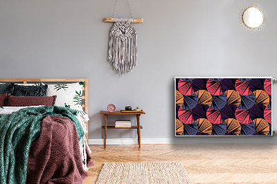 Magnetiskt radiatorskydd Färgglada mönster
