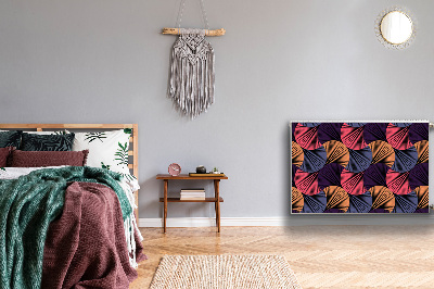 Magnetiskt radiatorskydd Färgglada mönster