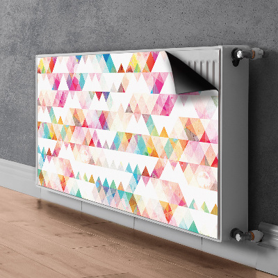 Magnetisk radiatorkåpa Trianglar geometri