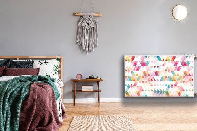 Magnetisk radiatorkåpa Trianglar geometri