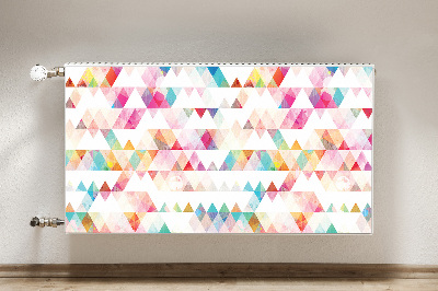 Magnetisk radiatorkåpa Trianglar geometri