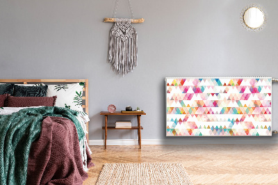 Magnetisk radiatorkåpa Trianglar geometri
