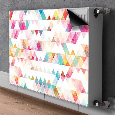 Magnetisk radiatorkåpa Trianglar geometri