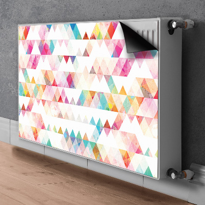 Magnetisk radiatorkåpa Trianglar geometri