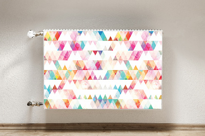 Magnetisk radiatorkåpa Trianglar geometri