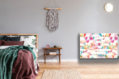 Magnetisk radiatorkåpa Trianglar geometri
