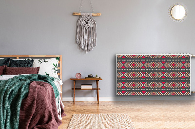 Magnetisk radiatorkåpa Etniskt mönster