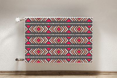 Magnetisk radiatorkåpa Etniskt mönster