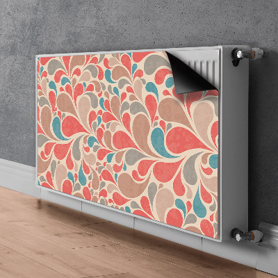 Magnetisk radiatorkåpa Färgglada tårar