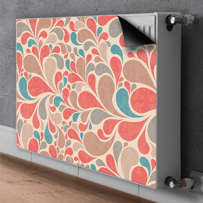 Magnetisk radiatorkåpa Färgglada tårar