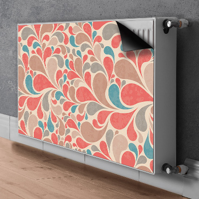 Magnetisk radiatorkåpa Färgglada tårar