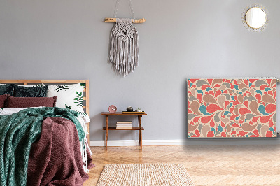 Magnetisk radiatorkåpa Färgglada tårar