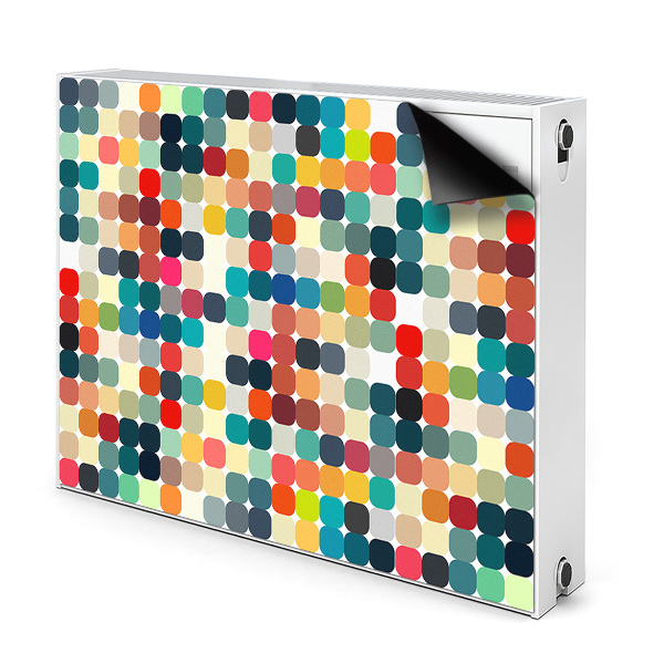 Magnetiskt radiatorskydd Geometriskt mönster