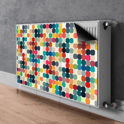 Magnetiskt radiatorskydd Geometriskt mönster