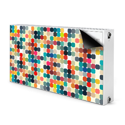 Magnetiskt radiatorskydd Geometriskt mönster