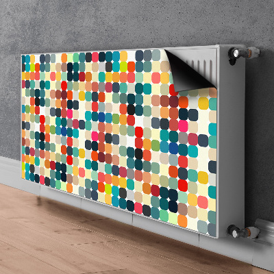Magnetiskt radiatorskydd Geometriskt mönster