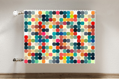Magnetiskt radiatorskydd Geometriskt mönster