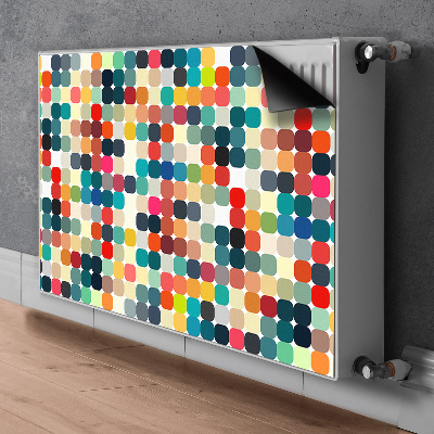 Magnetiskt radiatorskydd Geometriskt mönster