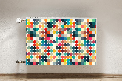Magnetiskt radiatorskydd Geometriskt mönster