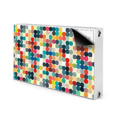 Magnetiskt radiatorskydd Geometriskt mönster