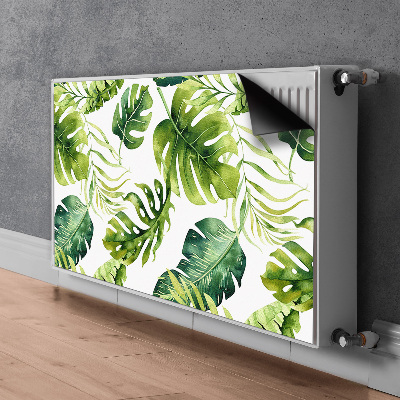 Magnetiskt radiatorskydd Exotiska löv