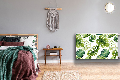 Magnetiskt radiatorskydd Exotiska löv