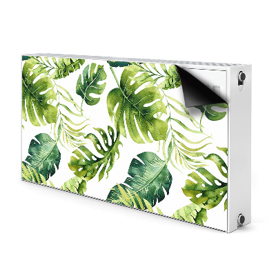 Magnetiskt radiatorskydd Exotiska löv