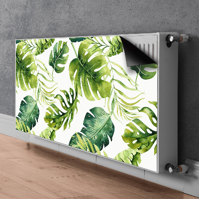 Magnetiskt radiatorskydd Exotiska löv