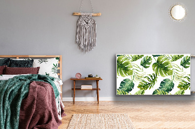 Magnetiskt radiatorskydd Exotiska löv