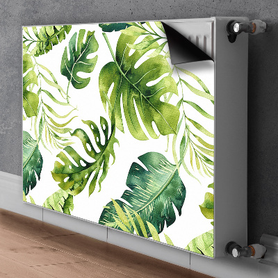 Magnetiskt radiatorskydd Exotiska löv