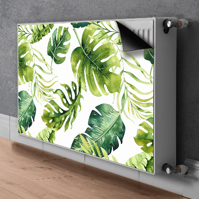 Magnetiskt radiatorskydd Exotiska löv