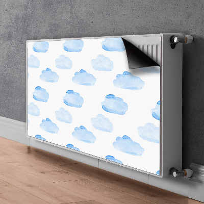 Magnetisk radiatorkåpa Moln