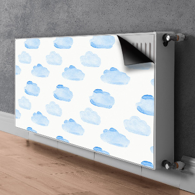 Magnetisk radiatorkåpa Moln