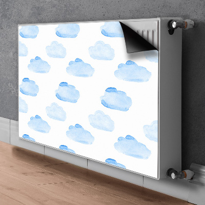 Magnetisk radiatorkåpa Moln