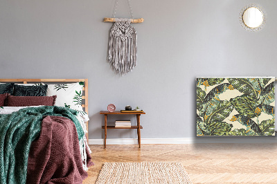 Magnetiskt radiatorskydd Tropiska löv