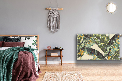 Magnetisk radiatorkåpa Tropiska löv