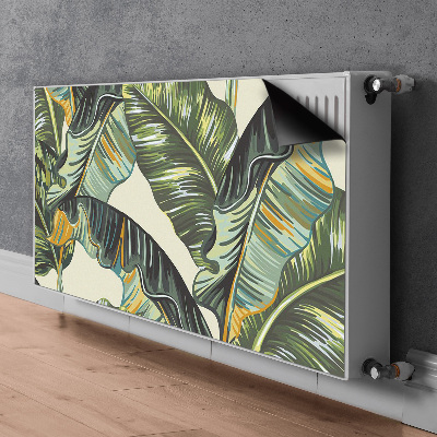 Magnetisk radiatorkåpa Tropiska löv