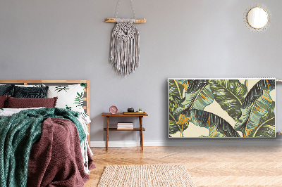 Magnetisk radiatorkåpa Tropiska löv