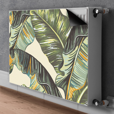 Magnetisk radiatorkåpa Tropiska löv