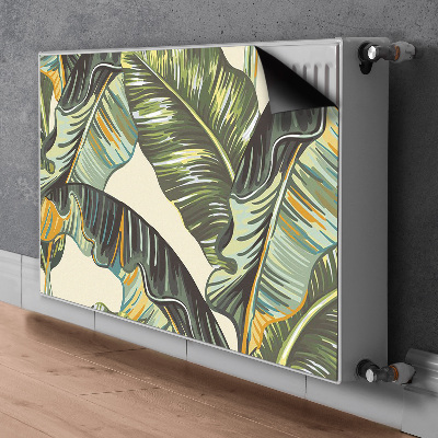 Magnetisk radiatorkåpa Tropiska löv