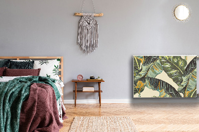 Magnetisk radiatorkåpa Tropiska löv