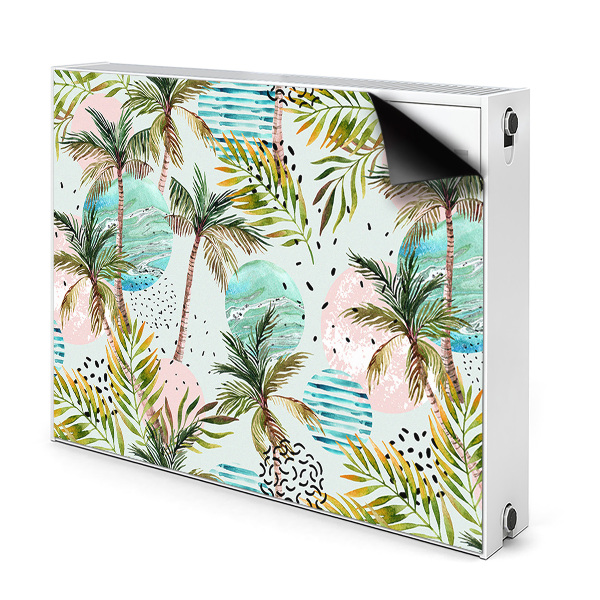 Magnetiskt radiatorskydd Hawaii palmer